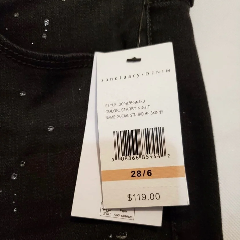 Sanctuary Social Standard High Rise Skinny Jeans - Picture 5 of 12